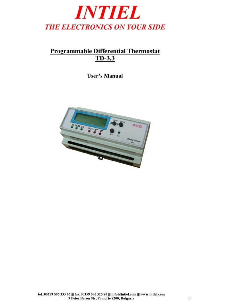 Intiel TD-3.3 User manual