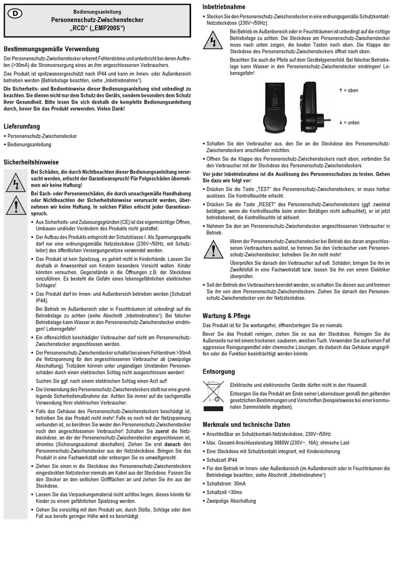 Conrad RCD User manual