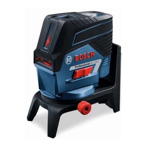 Bosch Professional GCL 2-50 C User manual