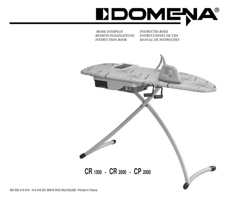 DOMENA CR 1500 User manual