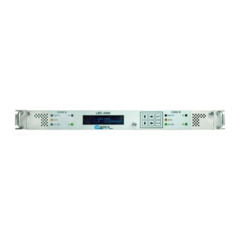 Comtech EF Data LBC-4000 User manual
