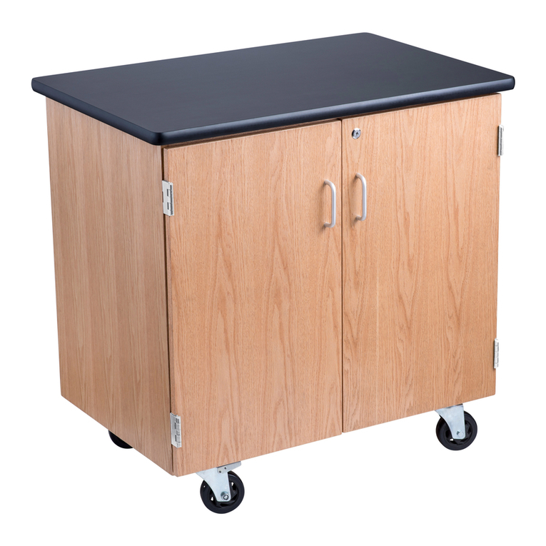 National Public Seating MSC2436 Assembly manual