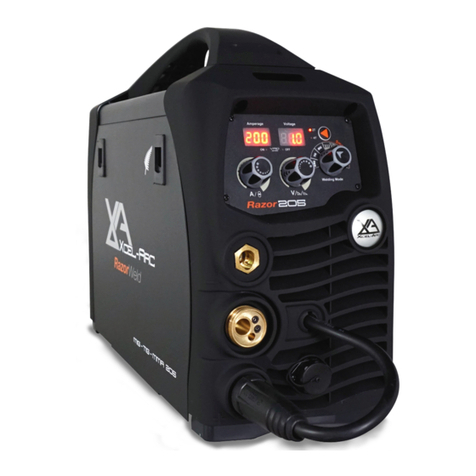 Xcel-Arc RAZORWELD 205 User manual