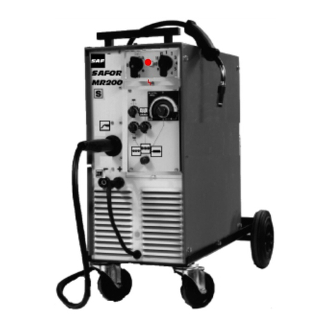SAF SAFOR MR 200 Safety instruction for use and maintenance SAF SAFOR MR 200 Safety instruction for use and maintenance