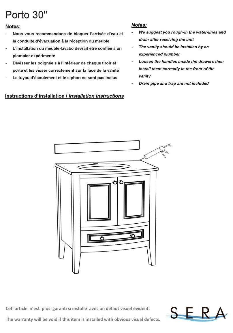 Sera Porto 30 installation instructions