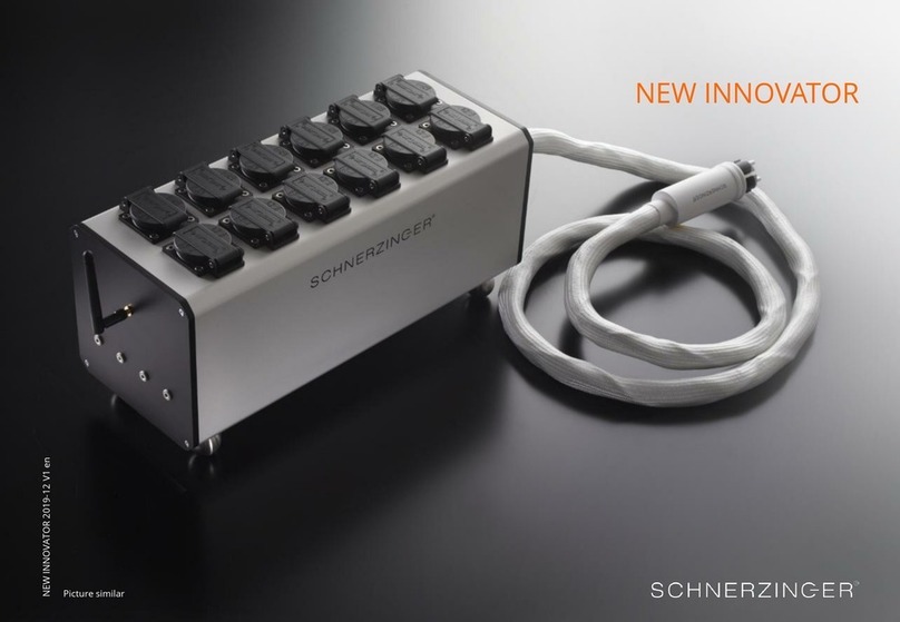 SCHNERZINGER NEW INNOVATOR manual