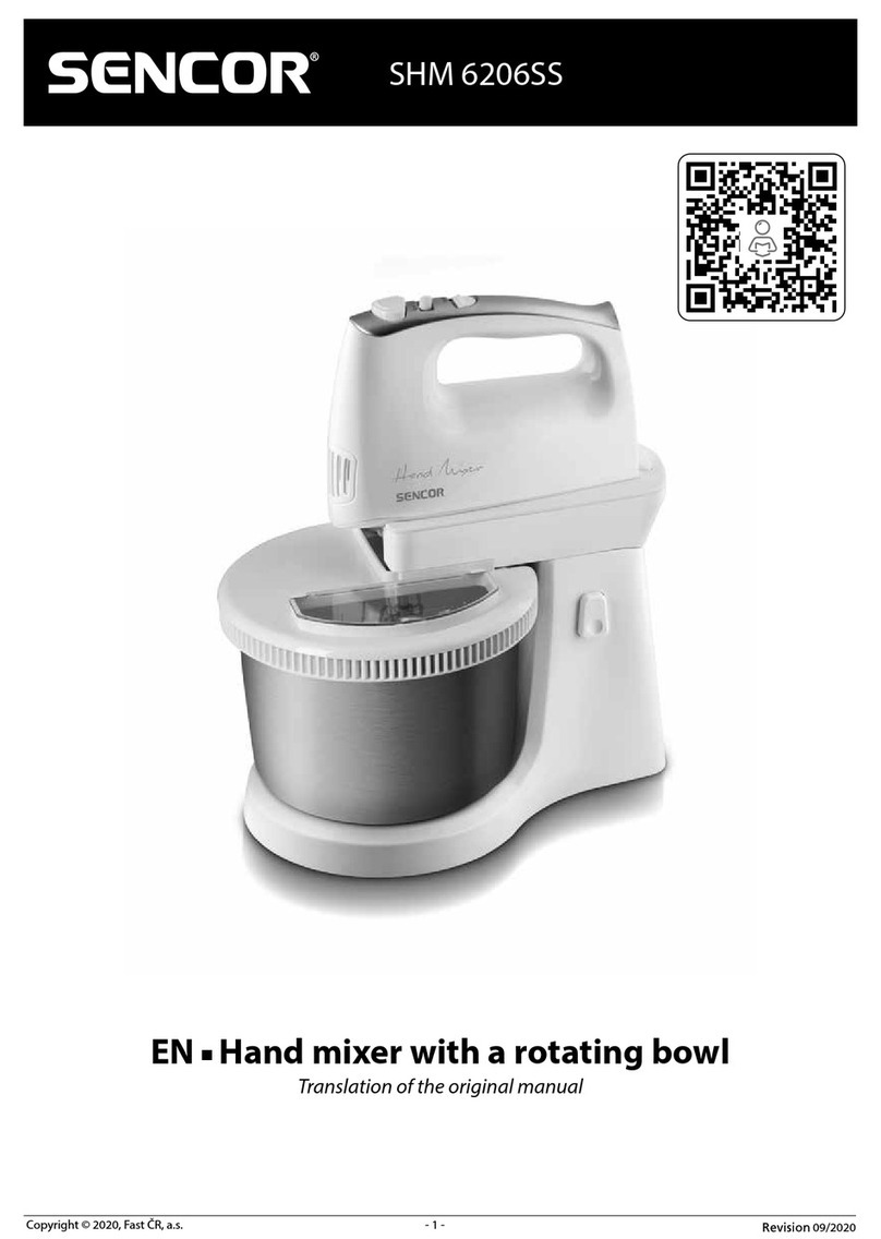 Sencor SHM 6206SS Original manual