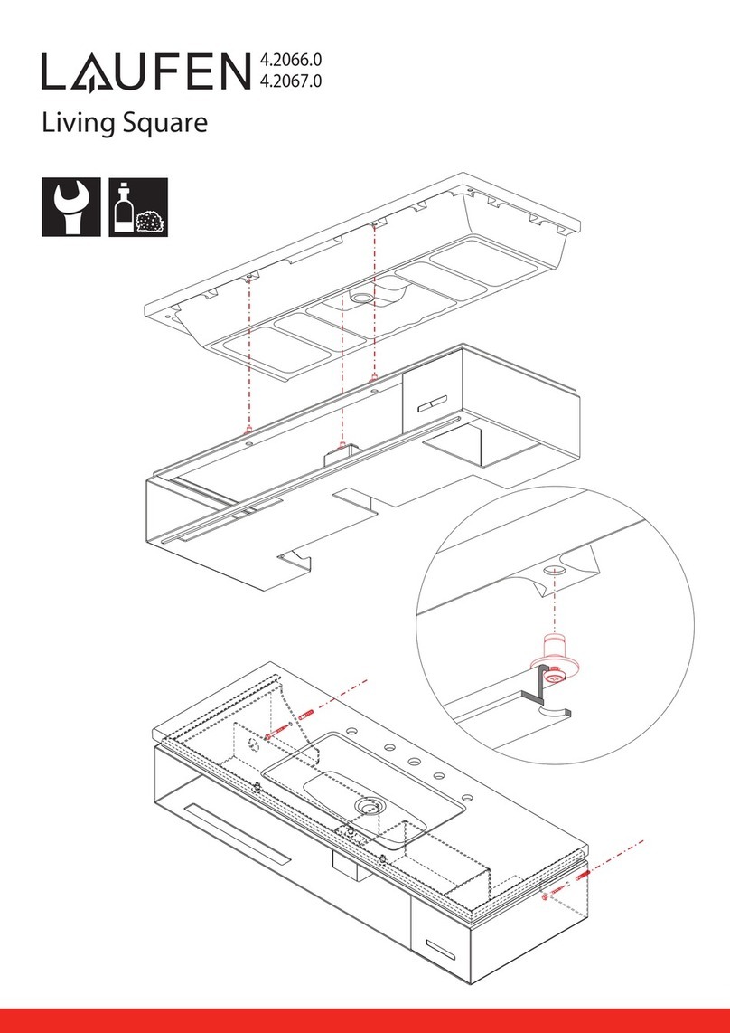 Laufen Living Square 4.2066.0 manual