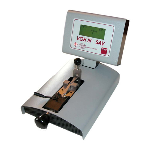 VOH III SAV user manual