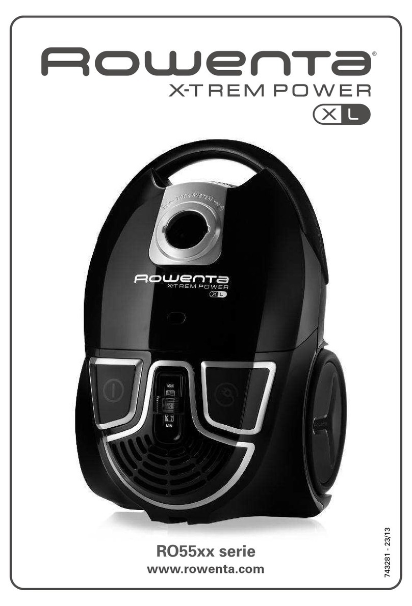 Rowenta X-TREM POWER XL RO55 Series User manual