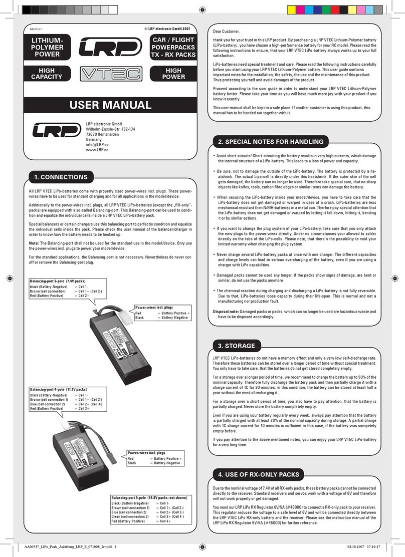 LRP VTEC user manual