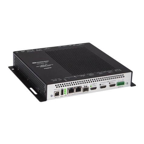 Crestron Electronics DM NVX Series product manual Crestron Electronics DM NVX Series product manual