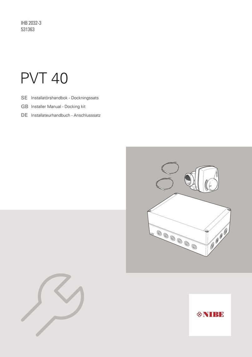 Nibe PVT 40 User guide
