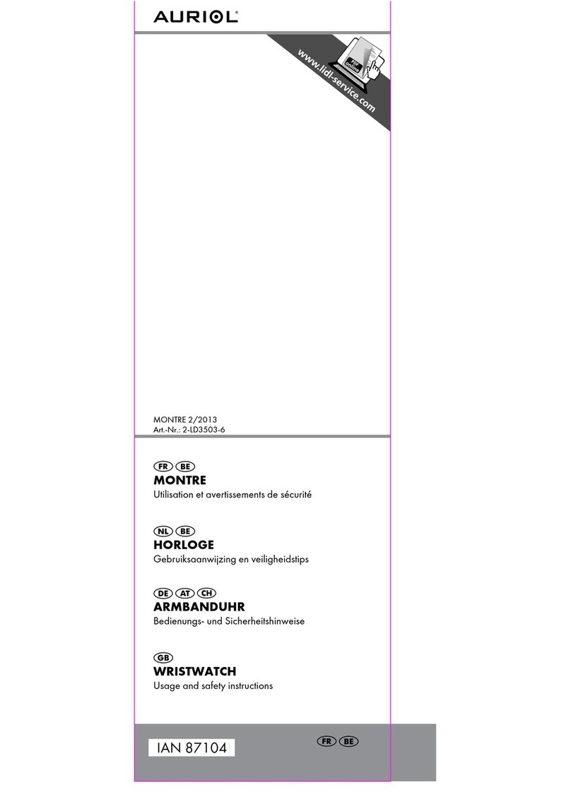Auriol 2-LD3503-6 Usage and safety instructions