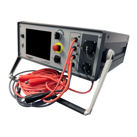 Megger Baker DX User manual