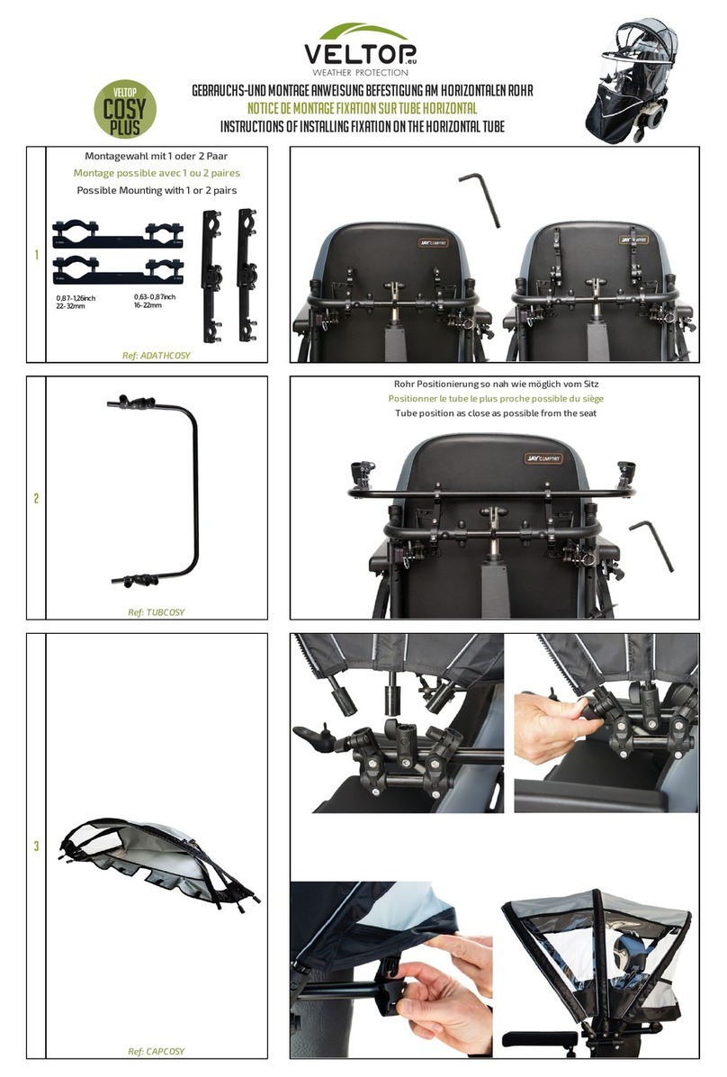 VELTOP COSY PLUS Instruction Manual
