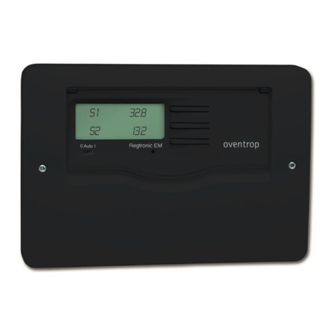 oventrop Regtronic EM Installation and operating instructions