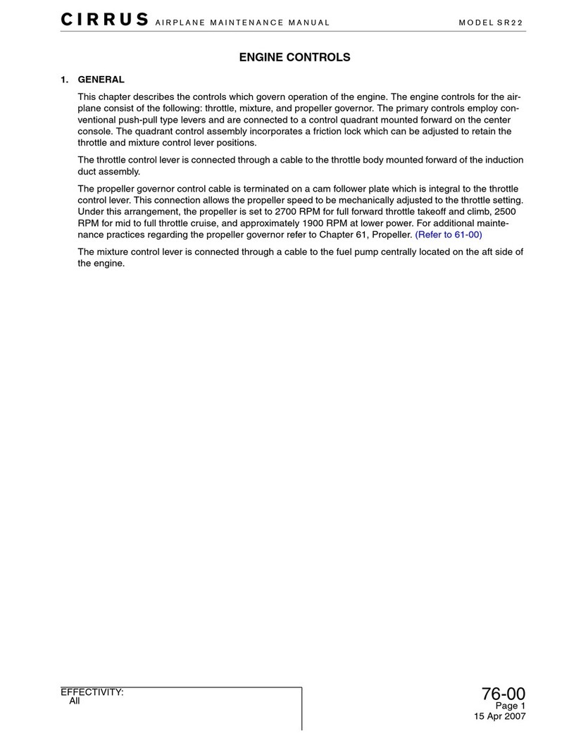 Cirrus SR22 Maintenance manual