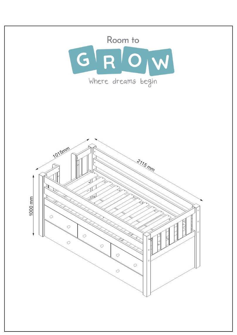 Room to Grow JUB140 Assembly instructions