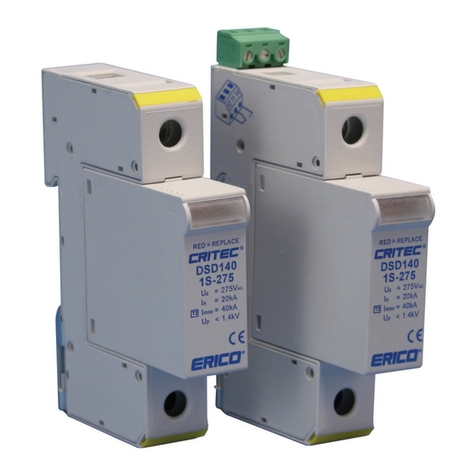 ERICO DSD140-1S Series installation instructions