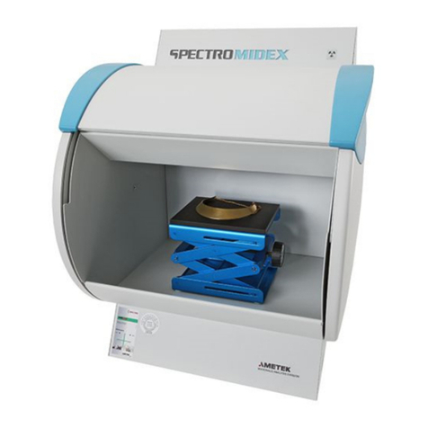 Ametek SPECTRO MIDEX MID04 User manual Ametek SPECTRO MIDEX MID04 User manual