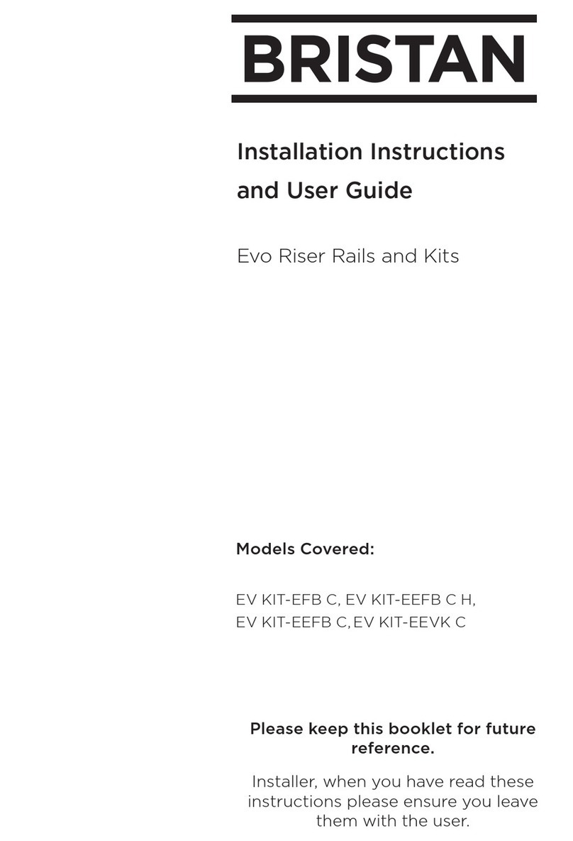 Bristan EV KIT-EFB C Mounting instructions