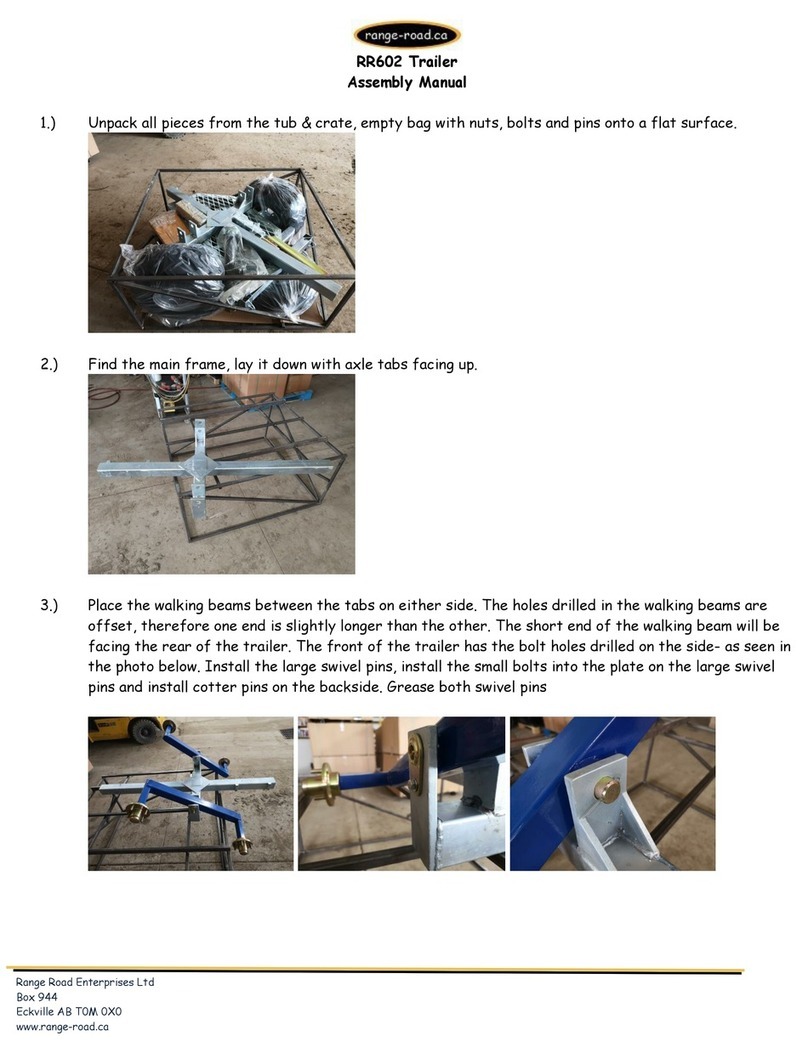 Range Road RR602 Assembly manual
