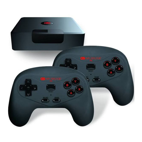 DreamGEAR MY ARCADE GAMESTATION user guide