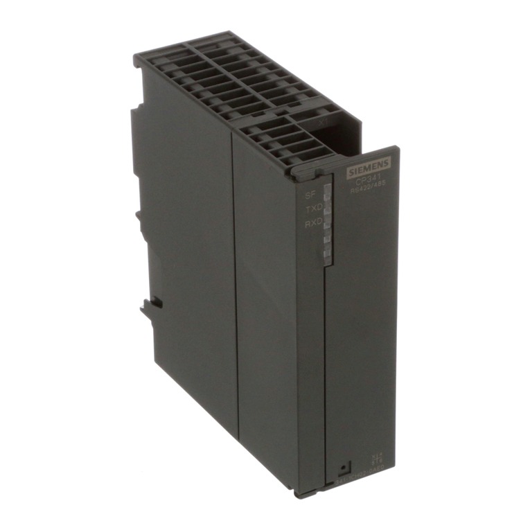 Siemens SIMATIC CP 341 User manual