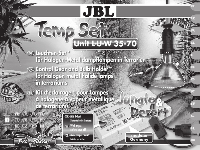JBL L-U-W 35 manual