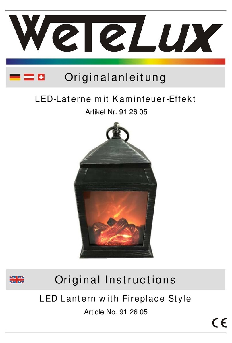 Wetelux 91 26 05 Original instructions