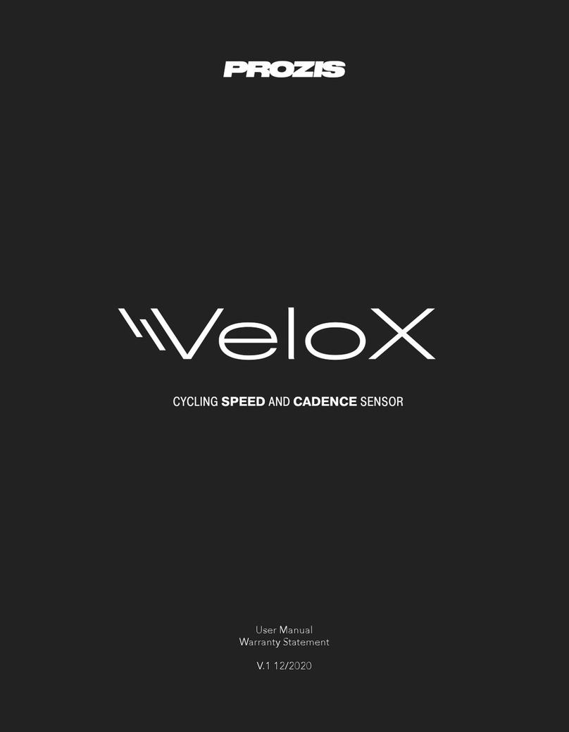 PROZIS Velox user manual