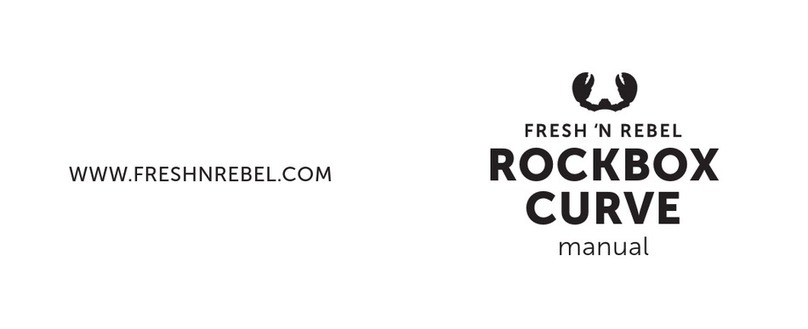 Fresh 'N Rebel ROCKBOX CURVE manual
