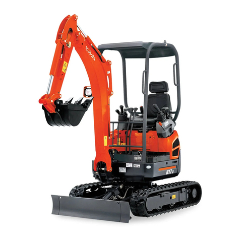 Kubota U17 Operator's manual