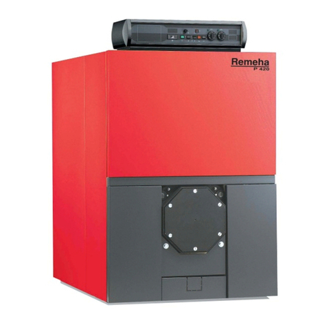 REMEHA P 420 Technical instructions