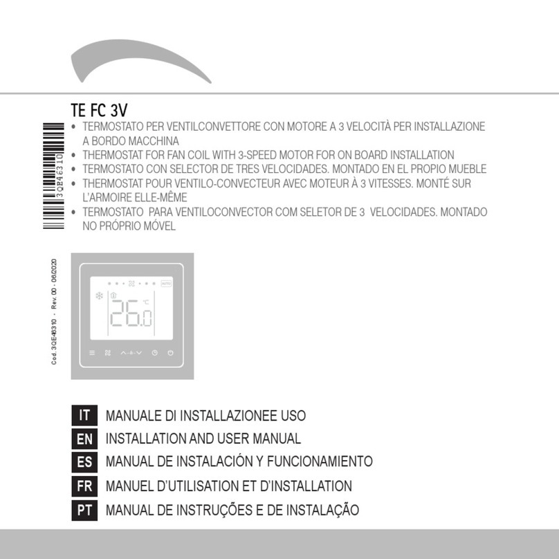 Ferroli TE FC 3V Installation and user manual