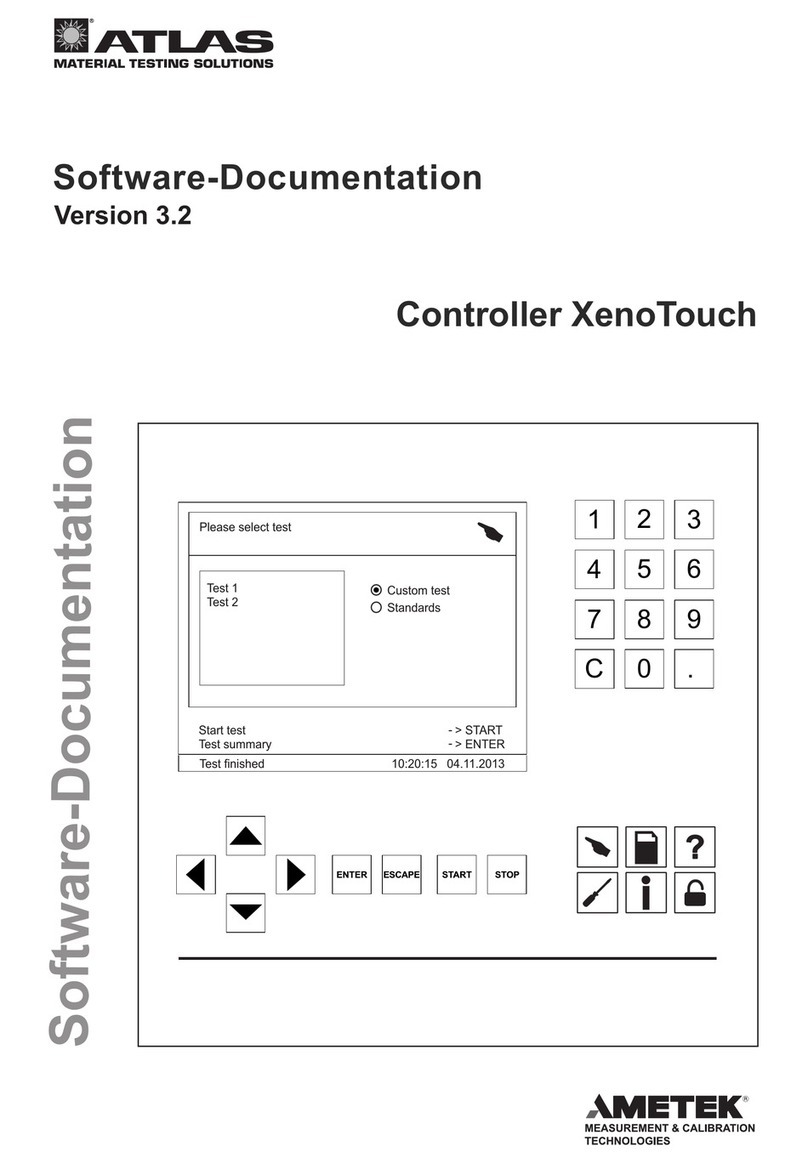 Atlas XenoTouch Operator's manual