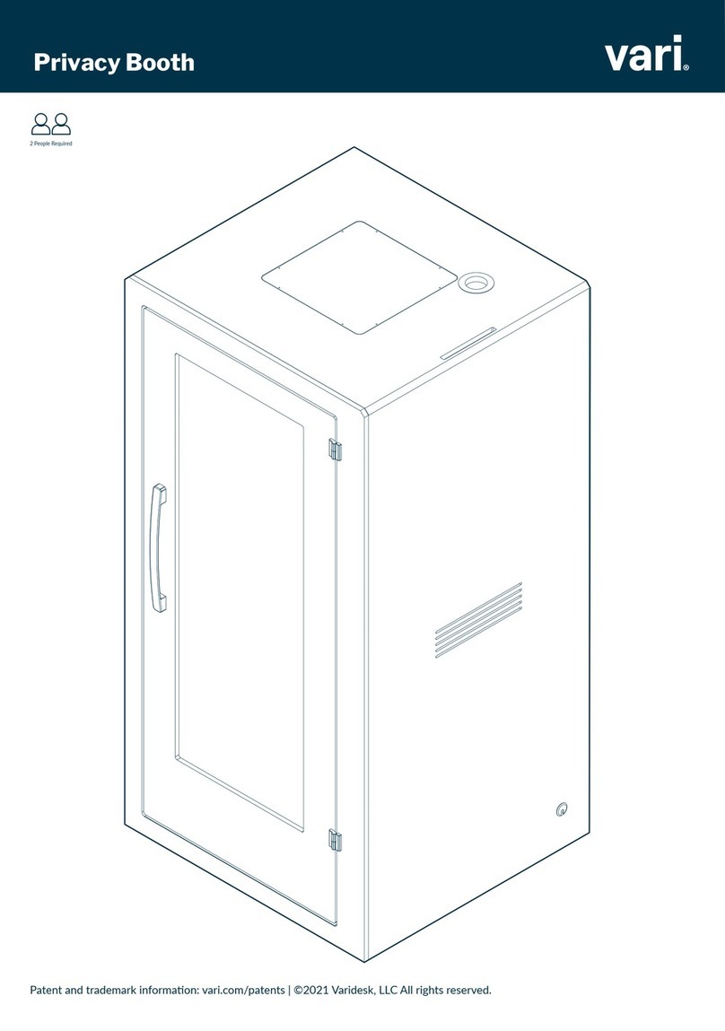 Vari Privacy Booth quick start guide