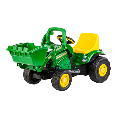 Peg-Perego BACKHOE LOADER Installation instructions