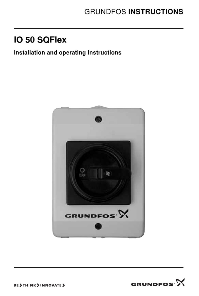 Grundfos IO 50 SQFlex User manual