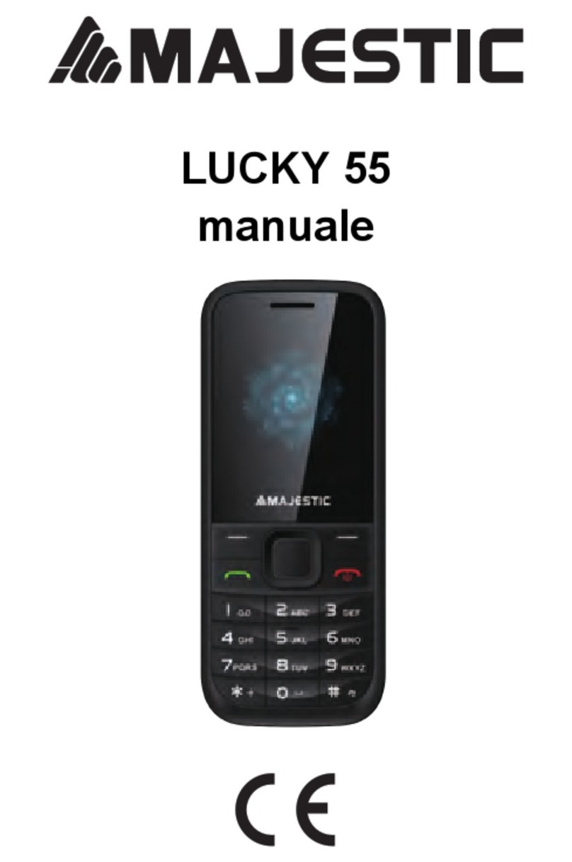 Majestic LUCKY 55 User manual Majestic LUCKY 55 User manual