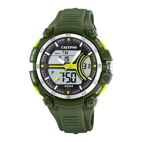 Calypso Watches IKMX15 User manual Calypso Watches IKMX15 User manual