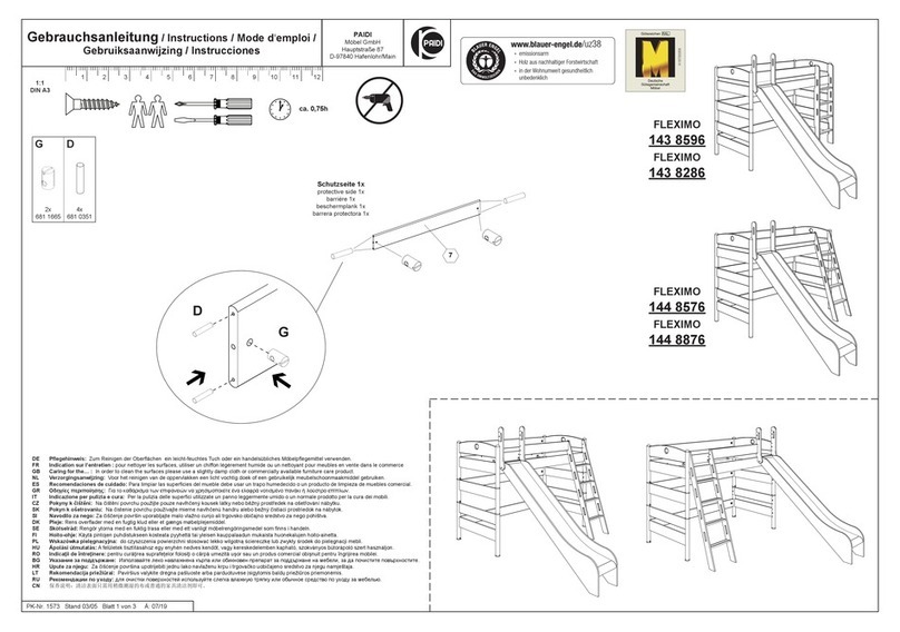 PAIDI FLEXIMO 143 8596 User manual PAIDI FLEXIMO 143 8596 User manual
