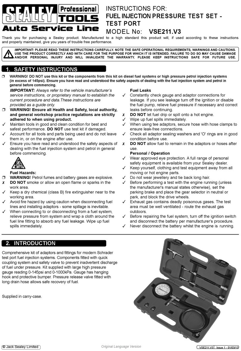 Sealey VSE211.V3 instructions