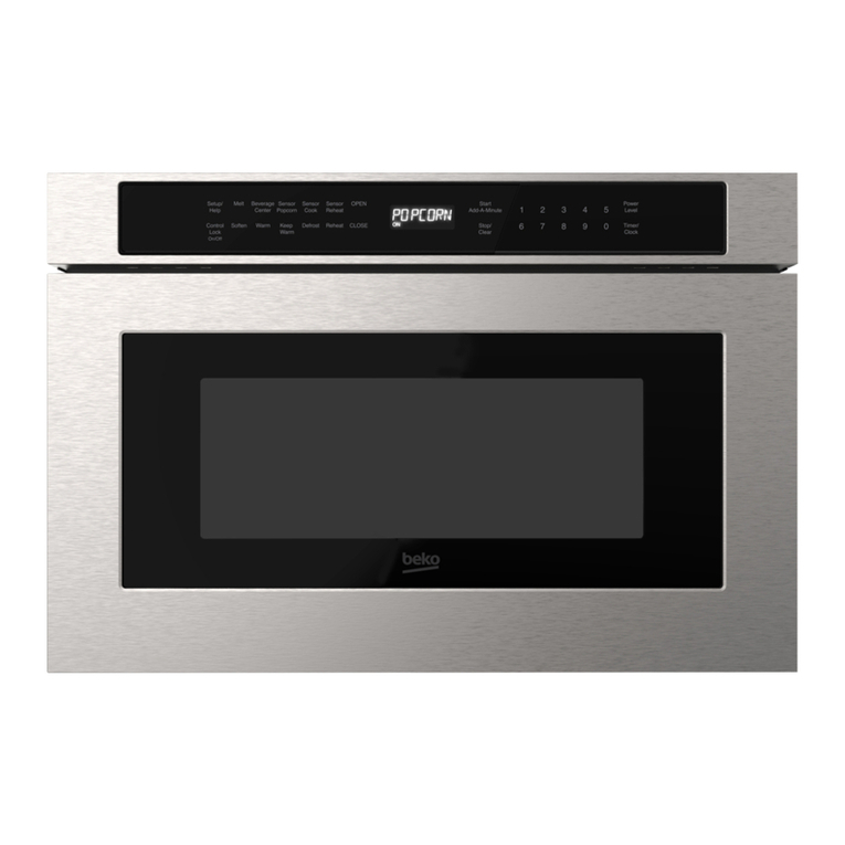 Beko MWDR24100SS User manual