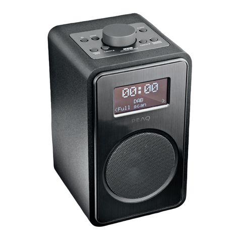 Peaq PDR110BT-B user manual