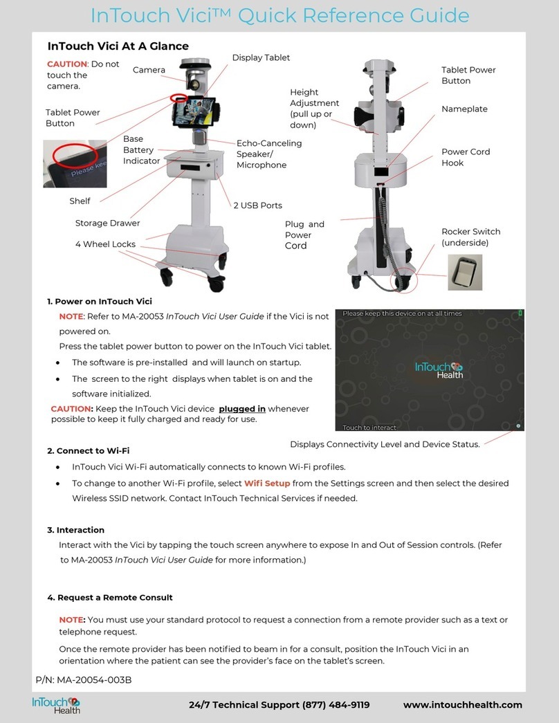 InTouch Health Vici Quick reference guide