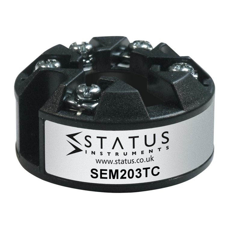 Status SEM203TC MKII OPERATING SPECIFICATIONS