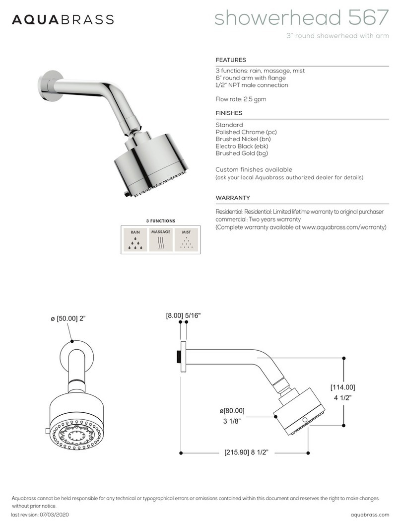 aquabrass 567 User manual