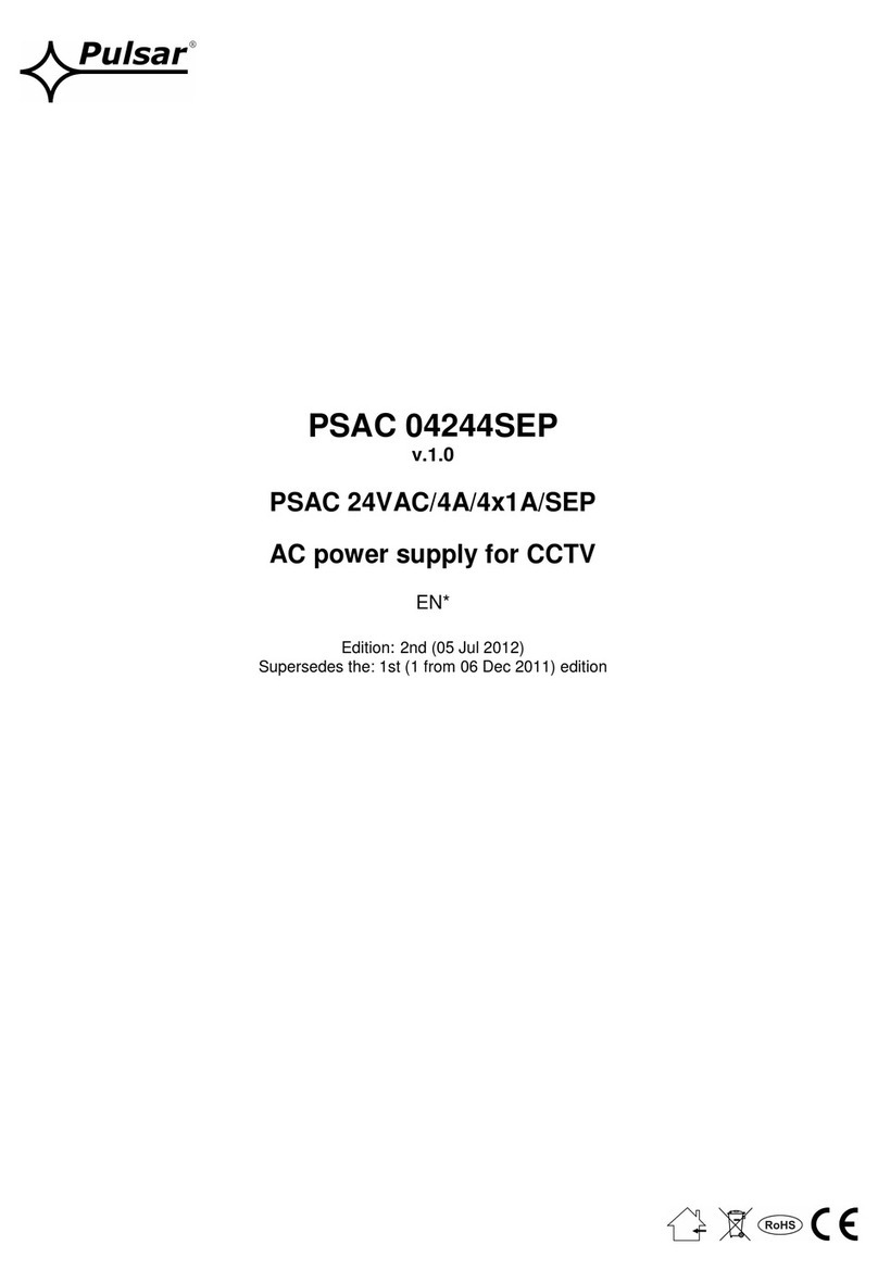 Pulsar PSAC 04244SEP User manual